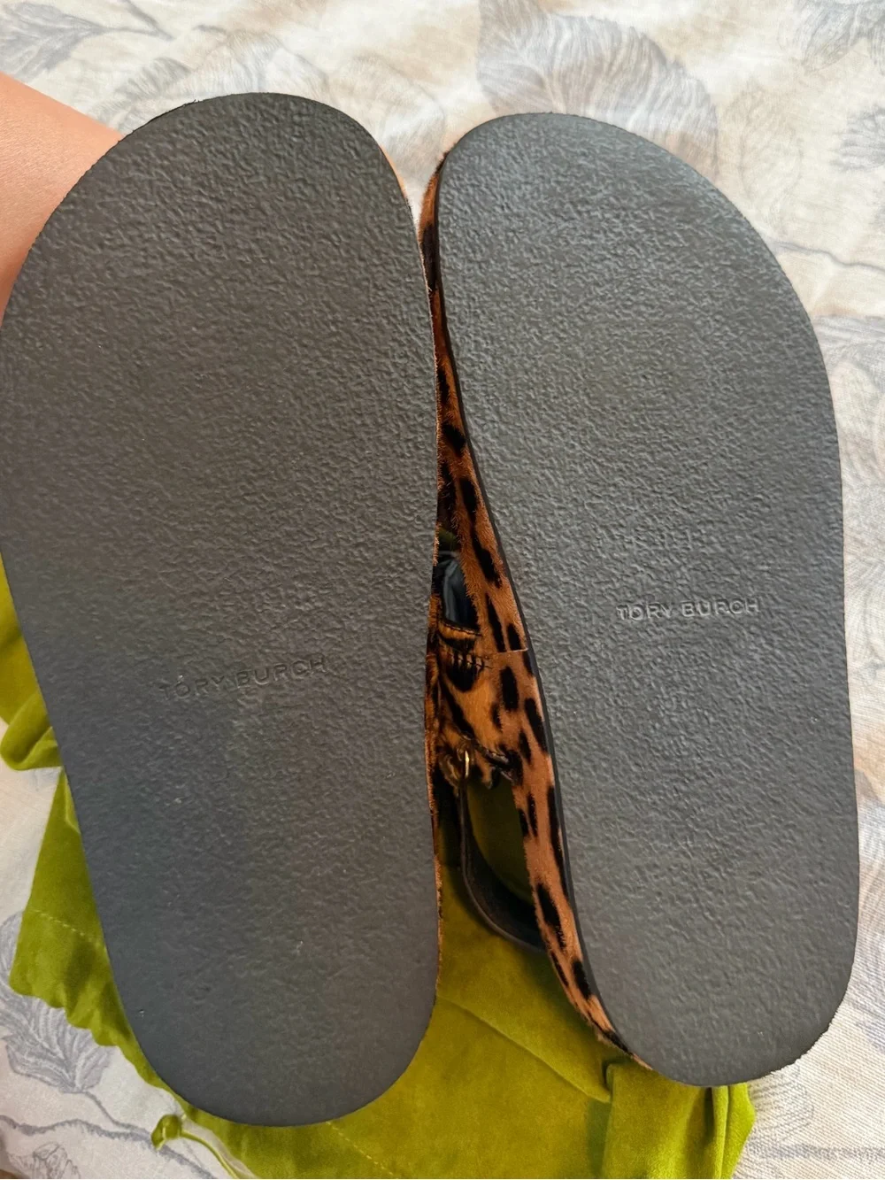 Tory Burch Kira Sport Sandals in Leopard Print